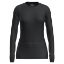 Icebreaker 125 ZoneKnit LS Half Zip Womens Black