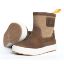 BoatBoot Low Cut Canvas Leather Brown