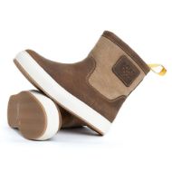 BoatBoot Low Cut Canvas Leather Brown