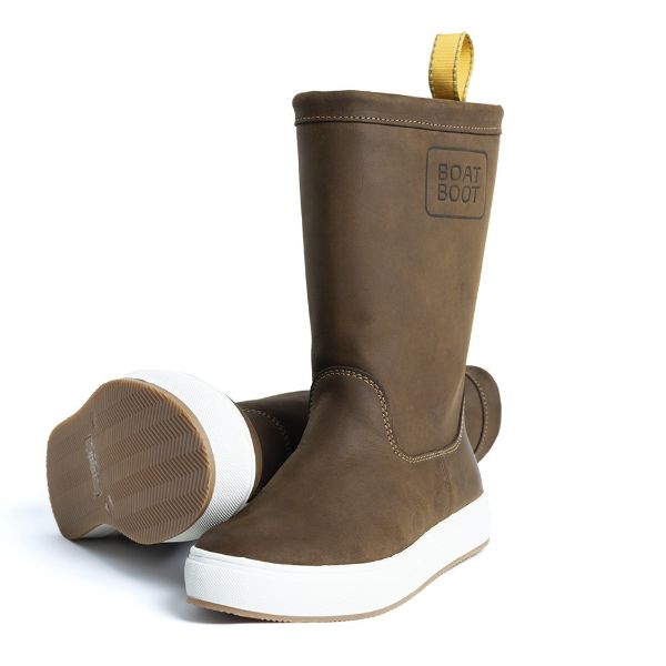 BoatBoot High Cut Nonlace Brown