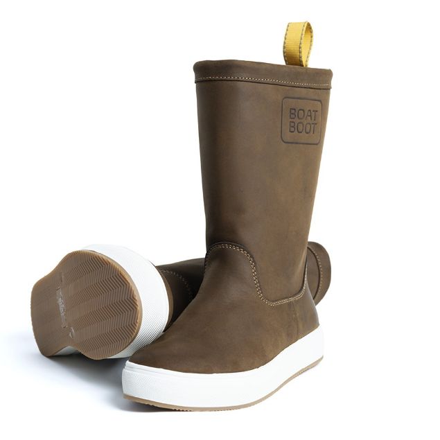 BoatBoot High Cut Nonlace Brown