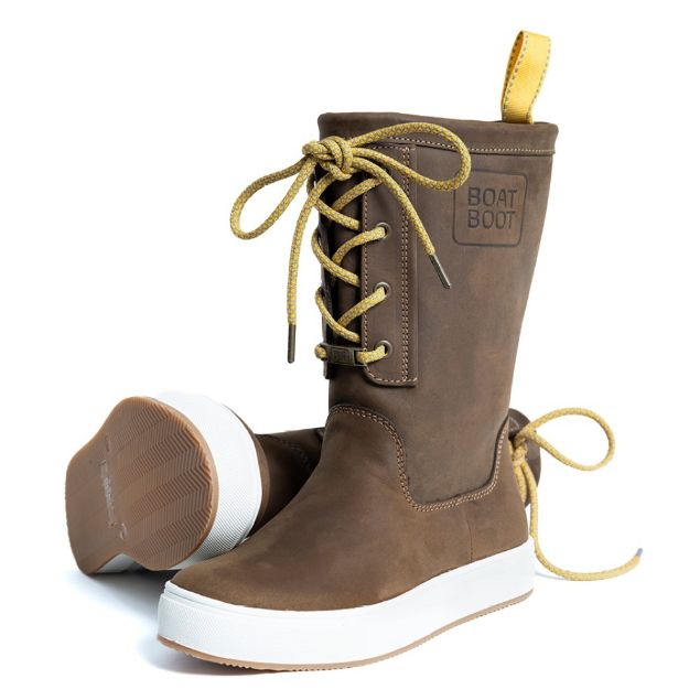 BoatBoot High Cut Laceup Brown