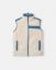 Henri Lloyd Crew Fleece Vest Ecru/Washed Teal