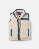 Henri Lloyd Crew Fleece Vest Ecru/Washed Teal
