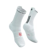 Compressport Pro Racing Socks v4.0 Run High White/Black