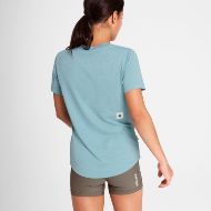 Saysky Logo Combat Pro T-shirt Blue