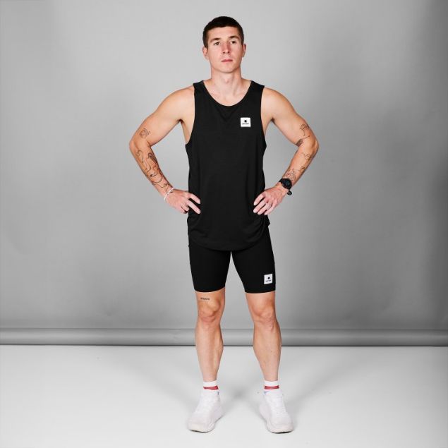 Saysky Clean Combat Singlet Black