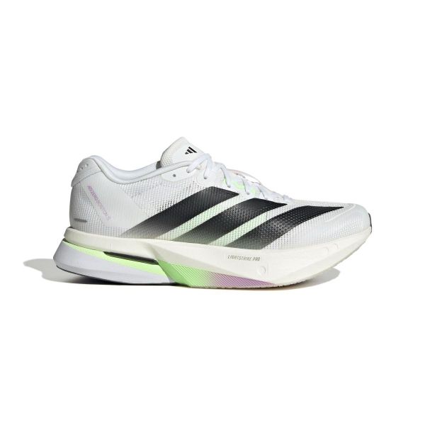 Adidas Adizero Boston 13 Womens Cloud White/Core Black/Dash Grey