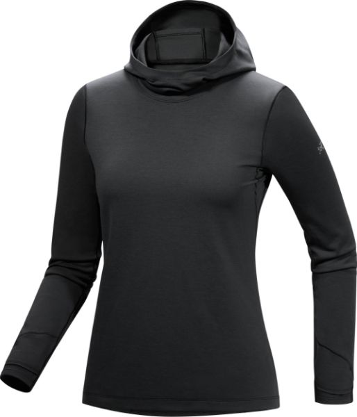 Arcteryx Taema Therm Hoody Womens Black Heater