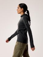 Arcteryx Taema Therm Hoody Womens Black Heater