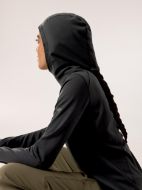 Arcteryx Taema Therm Hoody Womens Black Heater