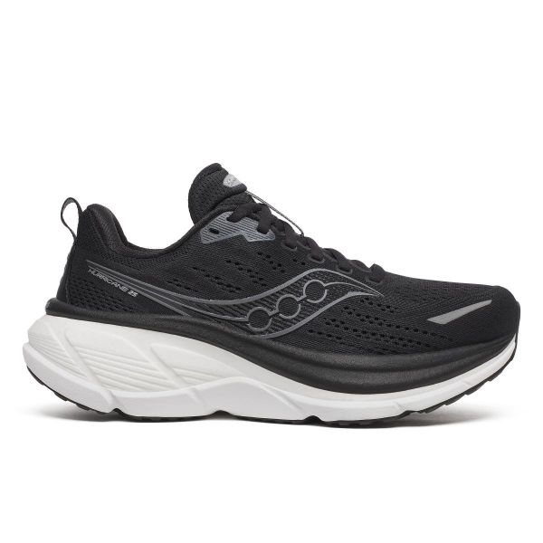 Saucony Hurricane 25 Womens Black/White