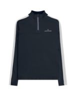 Amundsen 5Mila Half Zip Womens Faded Navy/Stripe