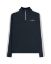 Amundsen 5Mila Half Zip Womens Faded Navy/Stripe