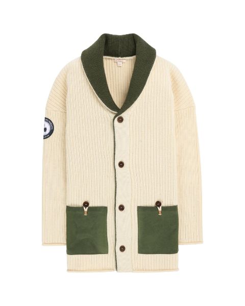 Amundsen Heroes Cardigan Natural