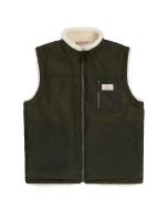 Amundsen Harvester Reverso Waxed Vest Olive