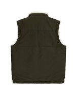 Amundsen Harvester Reverso Waxed Vest Olive