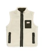 Amundsen Harvester Reverso Waxed Vest Olive