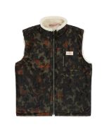 Amundsen Harvester Reverso Waxed Vest Kelp Camo