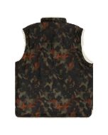 Amundsen Harvester Reverso Waxed Vest Kelp Camo