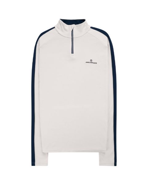 Amundsen 5Mila Half Zip White White/Stripe