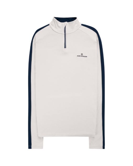 Amundsen 5Mila Half Zip White White/Stripe