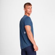 Saysky Logo Combat Pro T-shirt Blue