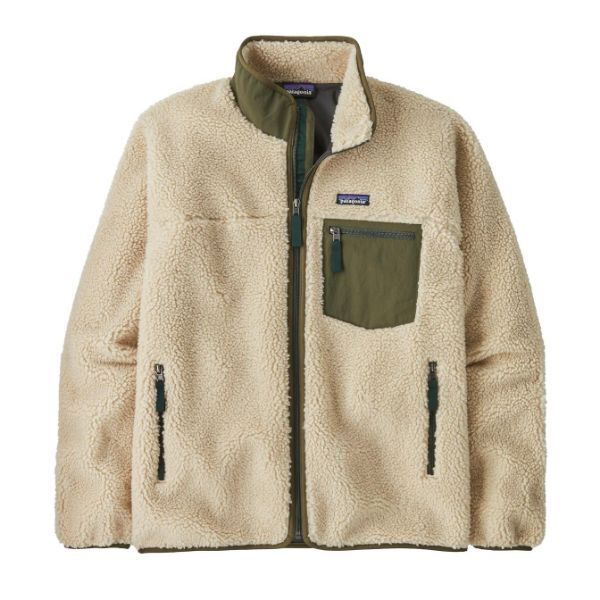 Patagonia Classic Retro-X Jacket Dark Natural w/Basin Green