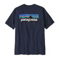 Patagonia P-6 Logo Responsibili-Tee New Navy