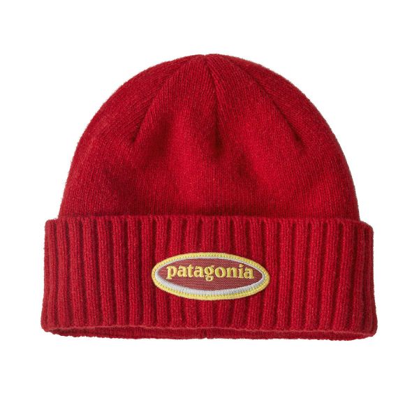Patagonia Brodeo Beanie Oval Logo/Amanita Red