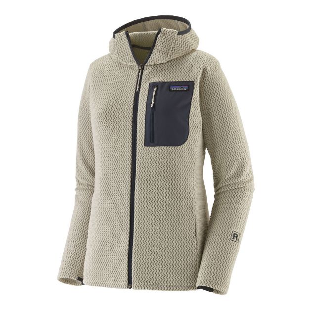 Patagonia R1 Air Full-Zip Hoody Womens Wool White
