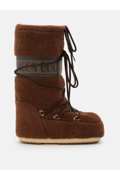 Moon Boot Icon Fleece Brown