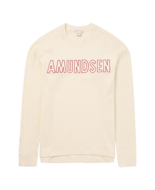 Amundsen Heros Hide Crew Neck Natural/Logo