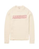 Amundsen Heros Hide Crew Neck Womens Natural/Logo