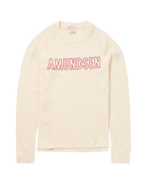 Amundsen Heros Hide Crew Neck Womens Natural/Logo