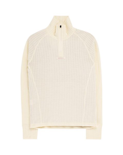 Amundsen Heros Hide Half Zip Womens Natural