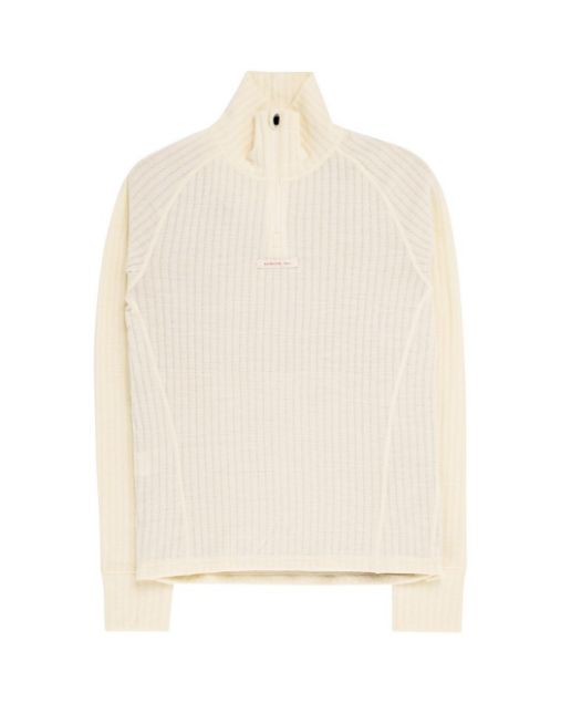 Amundsen Heros Hide Half Zip Womens Natural