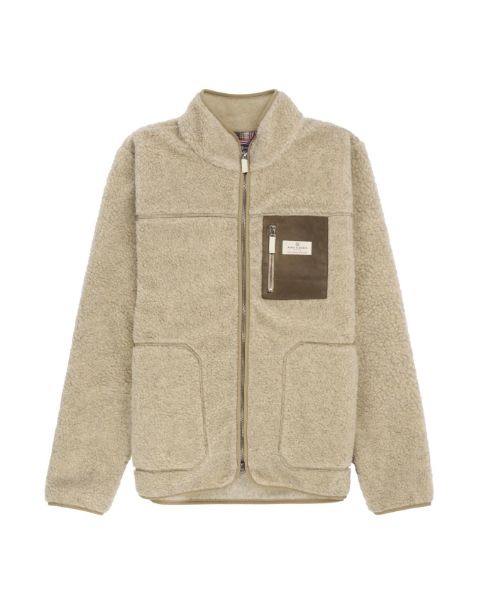 Amundsen Heroes Wool Fleece Jacket Natural