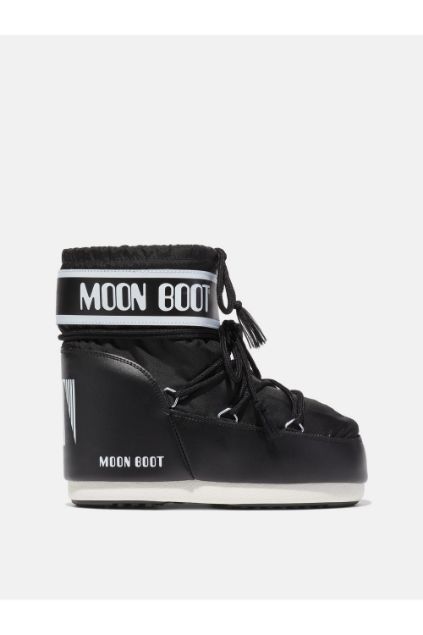 Moon Boot Icon Low Nylon Black