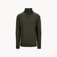 Tufte Robin Low Half Zip Olive Night
