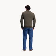 Tufte Robin Low Half Zip Olive Night