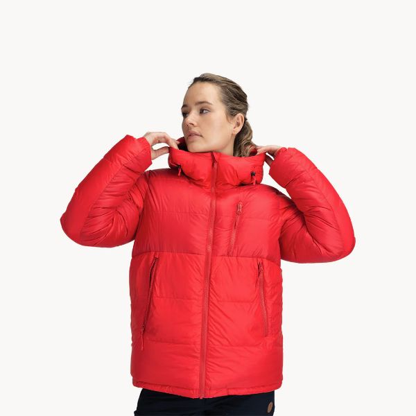 Tufte Eagle Down Jacket V2 Womens Fiery Red/Adrenaline Red
