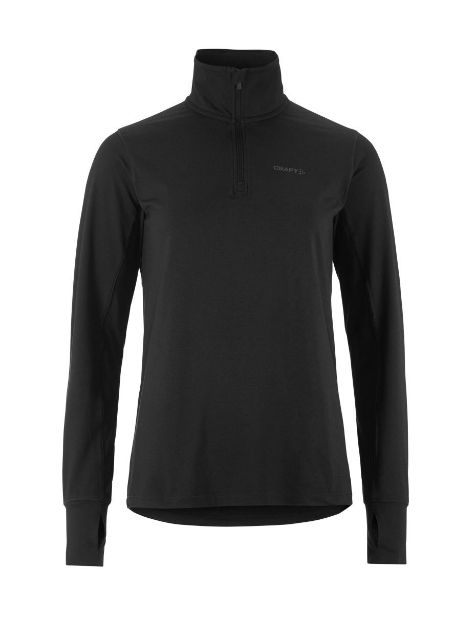 Craft Flow HZ LS Womens Black Melange