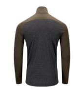 Aclima LightWool 180 Polo w/ zip Tarmac / Marengo