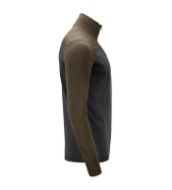 Aclima LightWool 180 Polo w/ zip Tarmac / Marengo