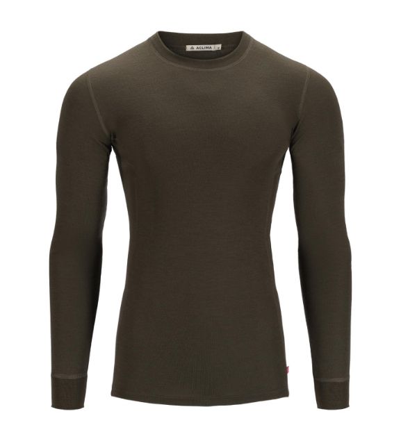 Aclima WarmWool Crew Neck Tarmac