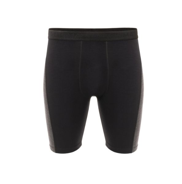 Aclima WarmWool Shorts Long w/windWool Jet Black/Marengo