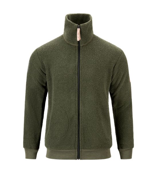 Aclima ReBorn Terry Jacket Olive Melange