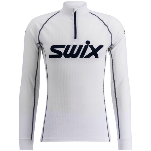 Swix RaceX Classic Half Zip Bright White/Dark Navy