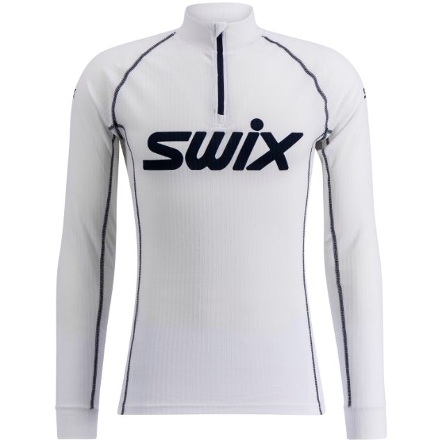 Swix RaceX Classic Half Zip Bright White/Dark Navy